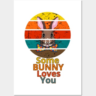 HAPPY  Easter Bunny Funny - Easter Pun Posters and Art